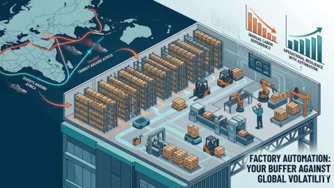 Navigating the Storm: How Global Freight Volatility and Geopolitical Shifts are Fast-Tracking the Need for Automation