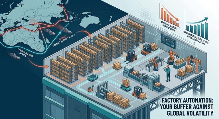 Navigating the Storm: How Global Freight Volatility and Geopolitical Shifts are Fast-Tracking the Need for Automation